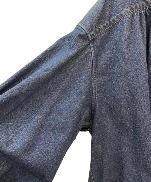 CLANE（クラネ）CLANE (クラネ) LACE UP DENIM TOPS インディゴ サイズ:1の古着・服飾アイテム