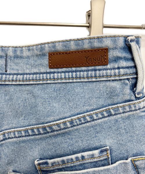 YANUK（ヤヌーク）YANUK (ヤヌーク) LOUISE ストレートデニムパンツ インディゴ サイズ:24の古着・服飾アイテム