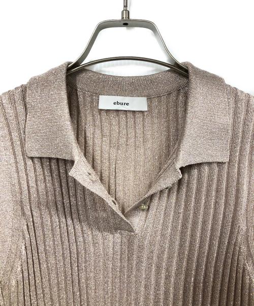 ebure（エブール）EBURE (エブール) ミックスカラーラメ ニットトップス ピンク サイズ:FREEの古着・服飾アイテム