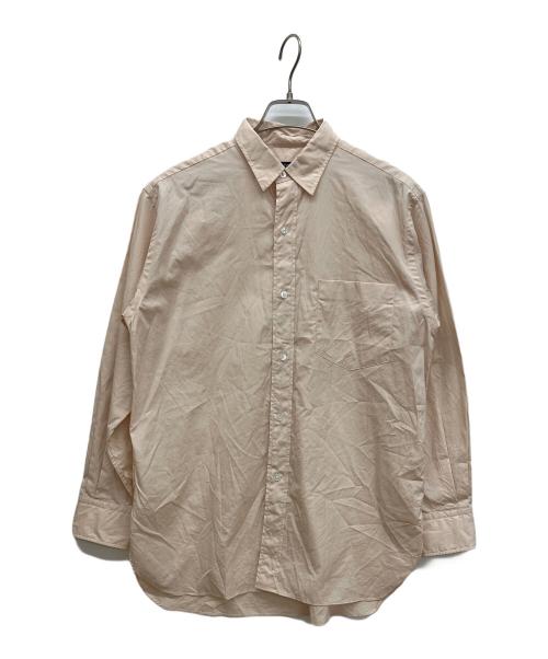 YLEVE（イレーヴ）YLEVE (イレーヴ) コットンブロードレギュラーカラーシャツ ピンク サイズ:1の古着・服飾アイテム