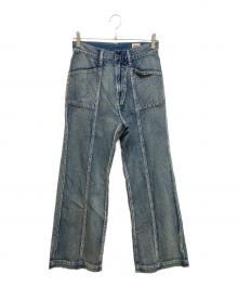 kha:ki（カーキ）の古着「センターシームデニム」｜インディゴ