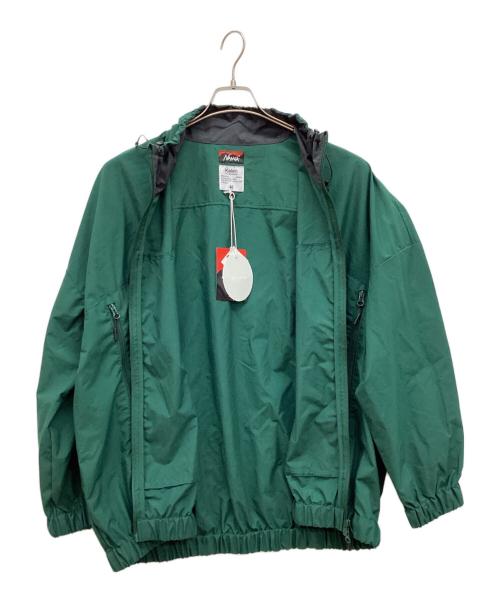 kelen（ケレン）kelen (ケレン) NANGA (ナンガ) ワイドスクウェアジャケット グリーン サイズ:40の古着・服飾アイテム