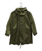 kha:kiカーキ）の古着「モッズコート」｜カーキ