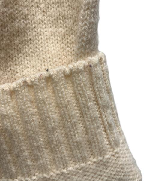 CELINE（セリーヌ）CELINE (セリーヌ) ロゴクルーネックニット アイボリー サイズ:Sの古着・服飾アイテム