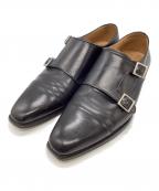 WILLIAM KLEINウィリアム・クライン）の古着「モンクストラップシューズ」｜ブラック