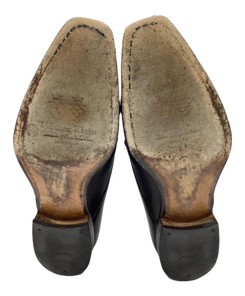 WILLIAM KLEIN（ウィリアム・クライン）WILLIAM KLEIN (ウィリアム・クライン) モンクストラップシューズ ブラック サイズ:SIZE 8の古着・服飾アイテム