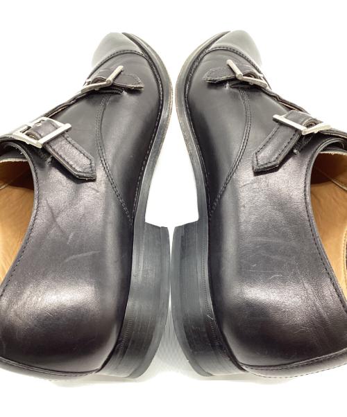 WILLIAM KLEIN（ウィリアム・クライン）WILLIAM KLEIN (ウィリアム・クライン) モンクストラップシューズ ブラック サイズ:SIZE 8の古着・服飾アイテム