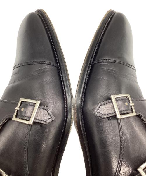 WILLIAM KLEIN（ウィリアム・クライン）WILLIAM KLEIN (ウィリアム・クライン) モンクストラップシューズ ブラック サイズ:SIZE 8の古着・服飾アイテム