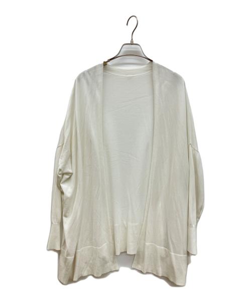 MUSE de Deuxieme Classe（ミューズ ドゥーズィエム クラス）MUSE de Deuxieme Classe (ミューズ ドゥーズィエム クラス) shake code ショートカーディガン ホワイト サイズ:FREEの古着・服飾アイテム