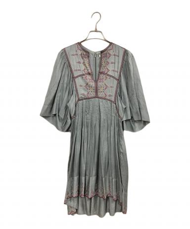 ひめ6点　イザベルマランエトワール 刺繍タックブラウス 中古・古着通販】ISABEL MARANT ETOILE (イザベルマランエトワール