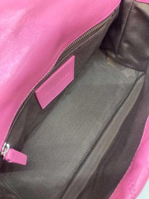 MARC JACOBS（マークジェイコブズ）MARC JACOBS (マークジェイコブズ) チェーンショルダーバッグ QUILTED LEATHER DUAL BAG THE DUAL CHAIN SHOULDER ピンクの古着・服飾アイテム