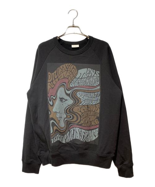 DRIES VAN NOTEN（ドリスヴァンノッテン）DRIES VAN NOTEN (ドリスヴァンノッテン) 16AW クルーネックスウェット ブラック サイズ:Sの古着・服飾アイテム