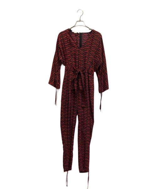 STELLA McCARTNEY（ステラマッカートニー）STELLA McCARTNEY (ステラマッカートニー) オールインワン レッド×ブラック サイズ:34の古着・服飾アイテム