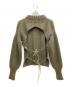 CECILIE BAHNSEN (セシリーバンセン) オープンバックケーブルニット オリーブ サイズ:XS：22000円