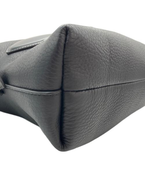 Maison Margiela（メゾンマルジェラ）Maison Margiela (メゾンマルジェラ) 5AC レザー クラッチ & ショルダーバッグ ブラックの古着・服飾アイテム