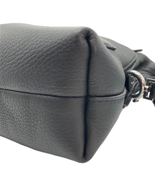 Maison Margiela（メゾンマルジェラ）Maison Margiela (メゾンマルジェラ) 5AC レザー クラッチ & ショルダーバッグ ブラックの古着・服飾アイテム