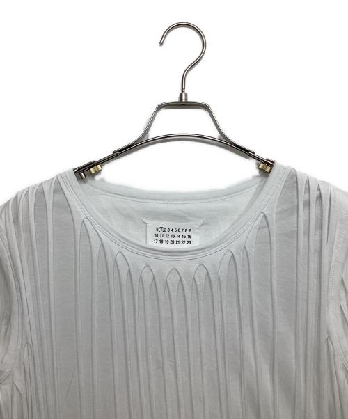 Maison Margiela（メゾンマルジェラ）Maison Margiela (メゾンマルジェラ) ノースリーブカットソー ホワイト サイズ:Sの古着・服飾アイテム