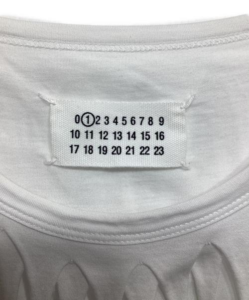 Maison Margiela（メゾンマルジェラ）Maison Margiela (メゾンマルジェラ) ノースリーブカットソー ホワイト サイズ:Sの古着・服飾アイテム