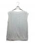 Maison Margiela (メゾンマルジェラ) ノースリーブカットソー ホワイト サイズ:S：7000円