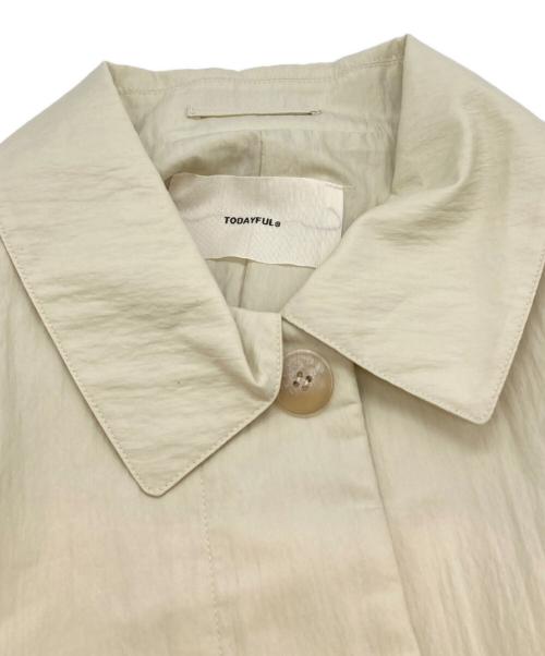 TODAYFUL（トゥデイフル）TODAYFUL (トゥデイフル) Soutiencollar Over Coat アイボリー サイズ:38の古着・服飾アイテム