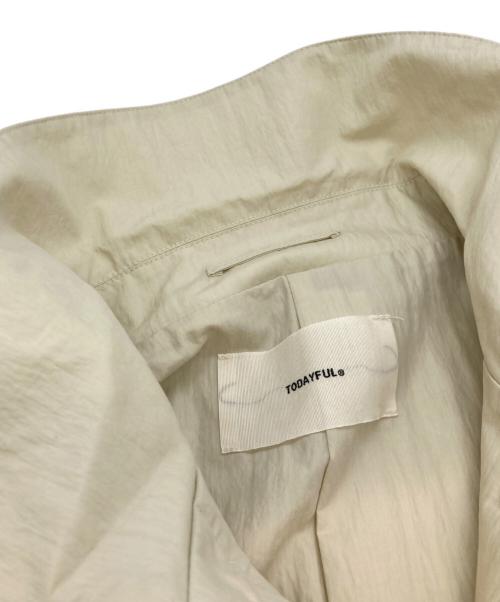 TODAYFUL（トゥデイフル）TODAYFUL (トゥデイフル) Soutiencollar Over Coat アイボリー サイズ:38の古着・服飾アイテム
