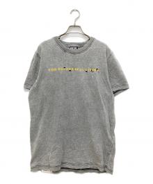 DIESEL（ディーゼル）の古着「アシッドウォッシュTシャツ」｜グレー
