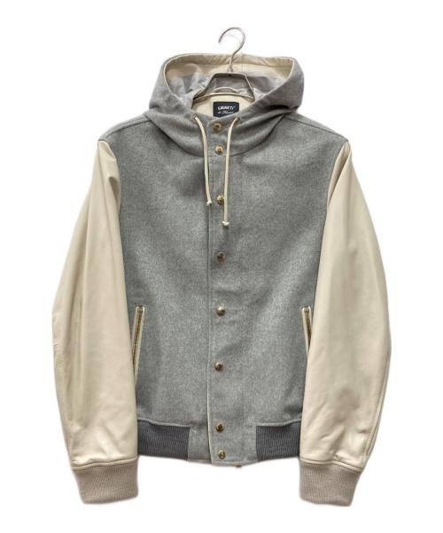 EMMETI（エンメティ）EMMETI (エンメティ) URBINO レザーパーカ グレー サイズ:50の古着・服飾アイテム