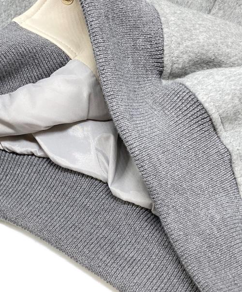 EMMETI（エンメティ）EMMETI (エンメティ) URBINO レザーパーカ グレー サイズ:50の古着・服飾アイテム