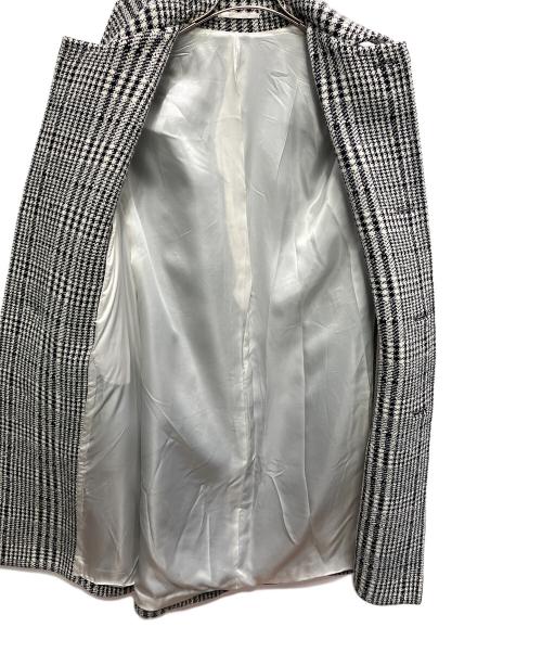 Vandori（ヴァンドリ）Vandori (ヴァンドリ) DESIGNWORKS (デザインワークス) 別注 グレンチェック ニットコート ブラック サイズ:サイズ　SMの古着・服飾アイテム