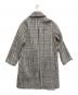 Vandori (ヴァンドリ) DESIGNWORKS (デザインワークス) 別注 グレンチェック ニットコート ブラック サイズ:サイズ　SM：30000円