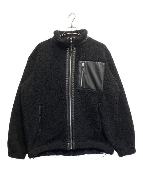 CRONOS（クロノス）CRONOS (クロノス) Boa fleece jacket ブラック サイズ:Mの古着・服飾アイテム