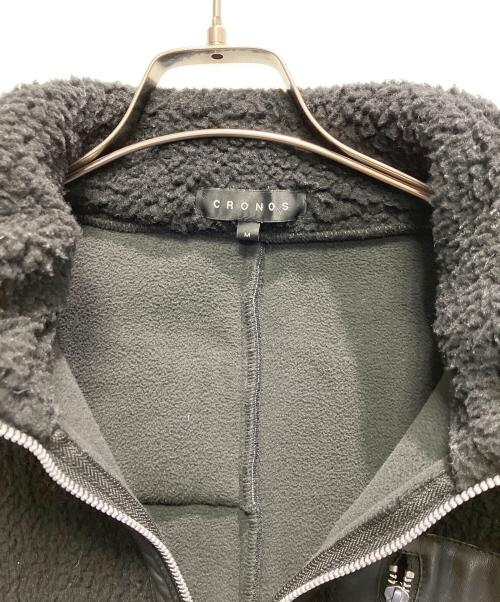 CRONOS（クロノス）CRONOS (クロノス) Boa fleece jacket ブラック サイズ:Mの古着・服飾アイテム