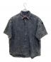 DIESEL（ディーゼル）の古着「コットンポプリンガーメントダイ 半袖シャツ」｜ブラック