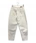 POLO RALPH LAUREN (ポロ・ラルフローレン) ハイライズテーパードフィットジーンズ ホワイト サイズ:26R：8000円