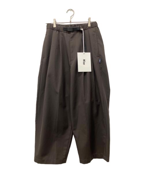 NICE（ナイス）NICE (ナイス) CHINO PANTS ブラウン サイズ:M 未使用品の古着・服飾アイテム