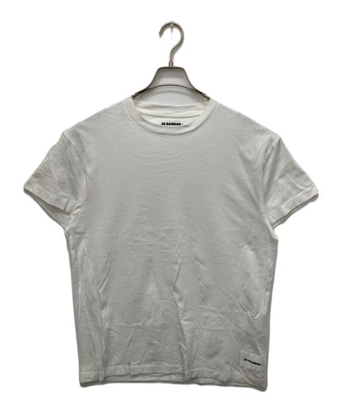 JIL SANDER+（ジルサンダープラス）JIL SANDER+ (ジルサンダープラス) パックTシャツ ホワイト サイズ:Lの古着・服飾アイテム