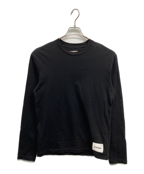 JIL SANDER+（ジルサンダープラス）JIL SANDER+ (ジルサンダープラス) パックTシャツ ブラック サイズ:Lの古着・服飾アイテム