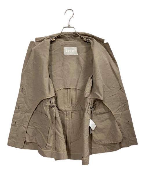 icB（アイシービー）icB (アイシービー) UnleashLite ジレ ベージュ サイズ:4 (9)の古着・服飾アイテム