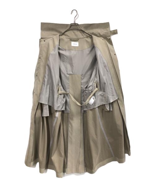 STUNNING LURE（スタニングルアー）STUNNING LURE (スタニングルアー) ｒピーチブラッシュドオーバーコート ベージュ サイズ:1の古着・服飾アイテム