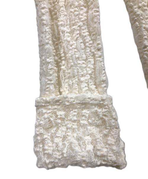 CLANE（クラネ）CLANE (クラネ) LADY LACE SHIRT ホワイト サイズ:1 未使用品の古着・服飾アイテム