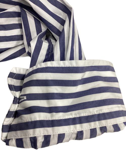 Max Mara WEEK END LINE（マックスマーラ ウイークエンドライン）Max Mara WEEK END LINE (マックスマーラ ウイークエンドライン) ストライプシャツワンピース ブルー×ホワイト サイズ:38の古着・服飾アイテム