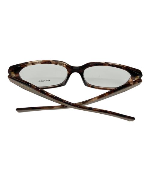 PRADA（プラダ）PRADA (プラダ) アイウェア ブラウン サイズ:55□17の古着・服飾アイテム
