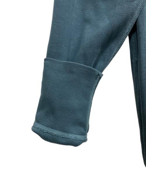 THREE DOTS（スリードッツ）THREE DOTS (スリードッツ) サルファイドダイ モックネックドレス グリーン サイズ:Sの古着・服飾アイテム