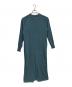 THREE DOTS (スリードッツ) サルファイドダイ モックネックドレス グリーン サイズ:S：8000円
