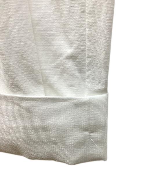 nagonstans（ナゴンスタンス）nagonstans (ナゴンスタンス) ROUND PANTS ホワイト サイズ:Sの古着・服飾アイテム