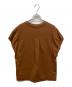 DRIES VAN NOTEN (ドリスヴァンノッテン) ノースリーブカットソー ブラウン サイズ:ＸＳ：6000円