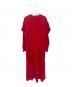 nagonstans (ナゴンスタンス) drape square easycare dress レッド サイズ:M：10000円