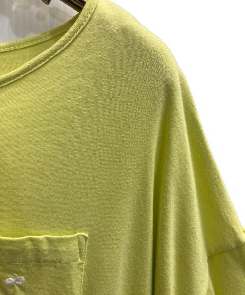 mina perhonen（ミナ ペルホネン）mina perhonen (ミナ ペルホネン) morning night カットソーワンピース イエロー サイズ:36の古着・服飾アイテム