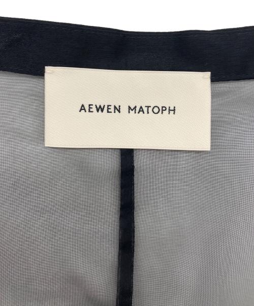 AEWEN MATOPH（イウエン マトフ）AEWEN MATOPH (イウエン マトフ) オーガンジー ショートジャケット ブラック サイズ:Freeの古着・服飾アイテム