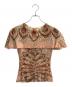 Jean Paul GAULTIER (ジャンポールゴルチェ) 総柄パワーネットカットソー ピンク サイズ:40：15000円